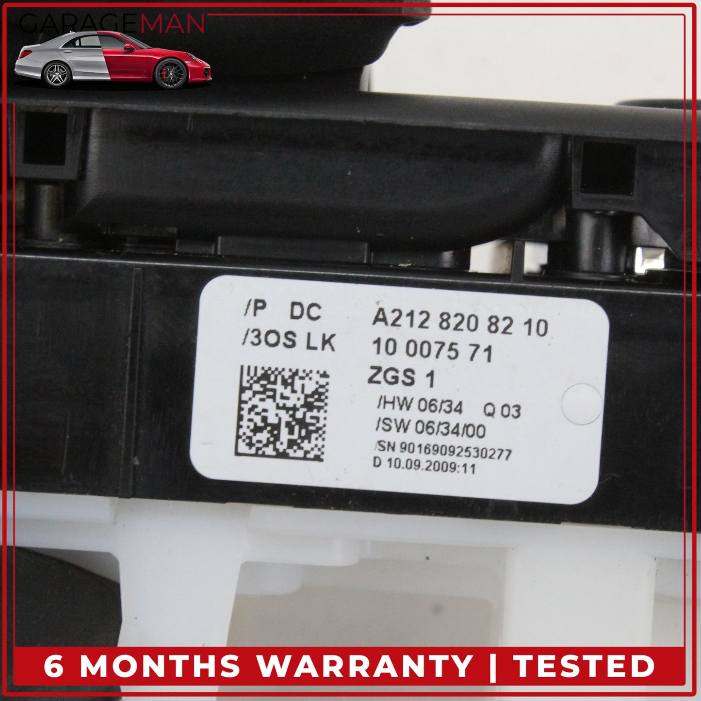 2008-2014 Mercedes W204 C250 Front Left Side Master Window Control Switch OEM