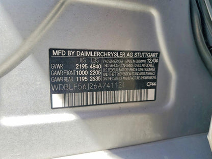 Parting Out- 2006 Mercedes-Benz E350 W211 Premium Plus-