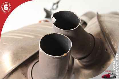 2011 Porsche Panamera Sedan Exhaust Muffler Left and Right Side