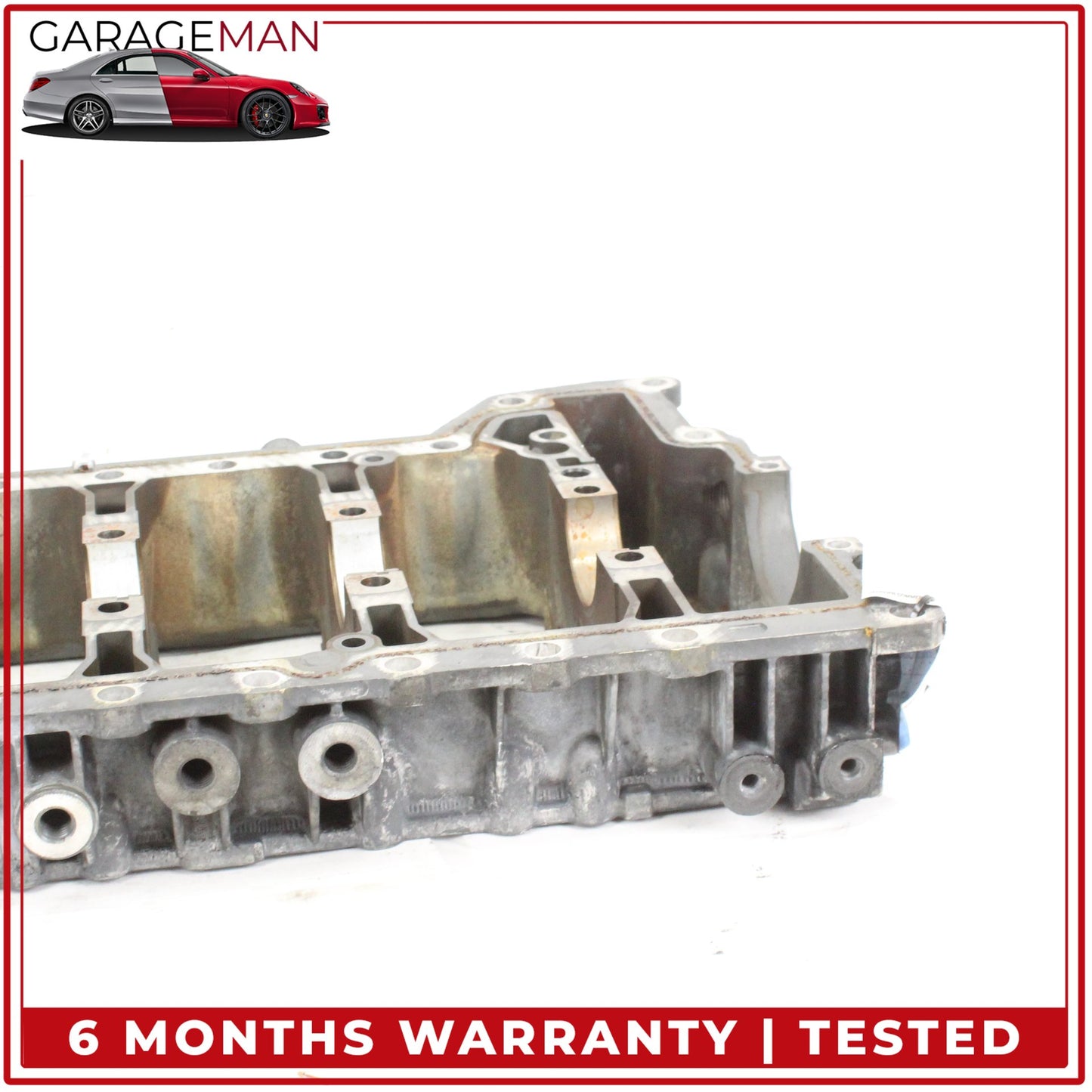 2011-2013 BMW 528i F10 N52 Lower Engine Crankshaft Housing 7558325