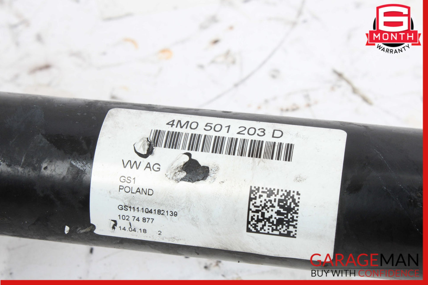 2017-2024 Audi Q7 Rear Left or Right Side CV Axle Drive Shaft 4M0501203D OEM