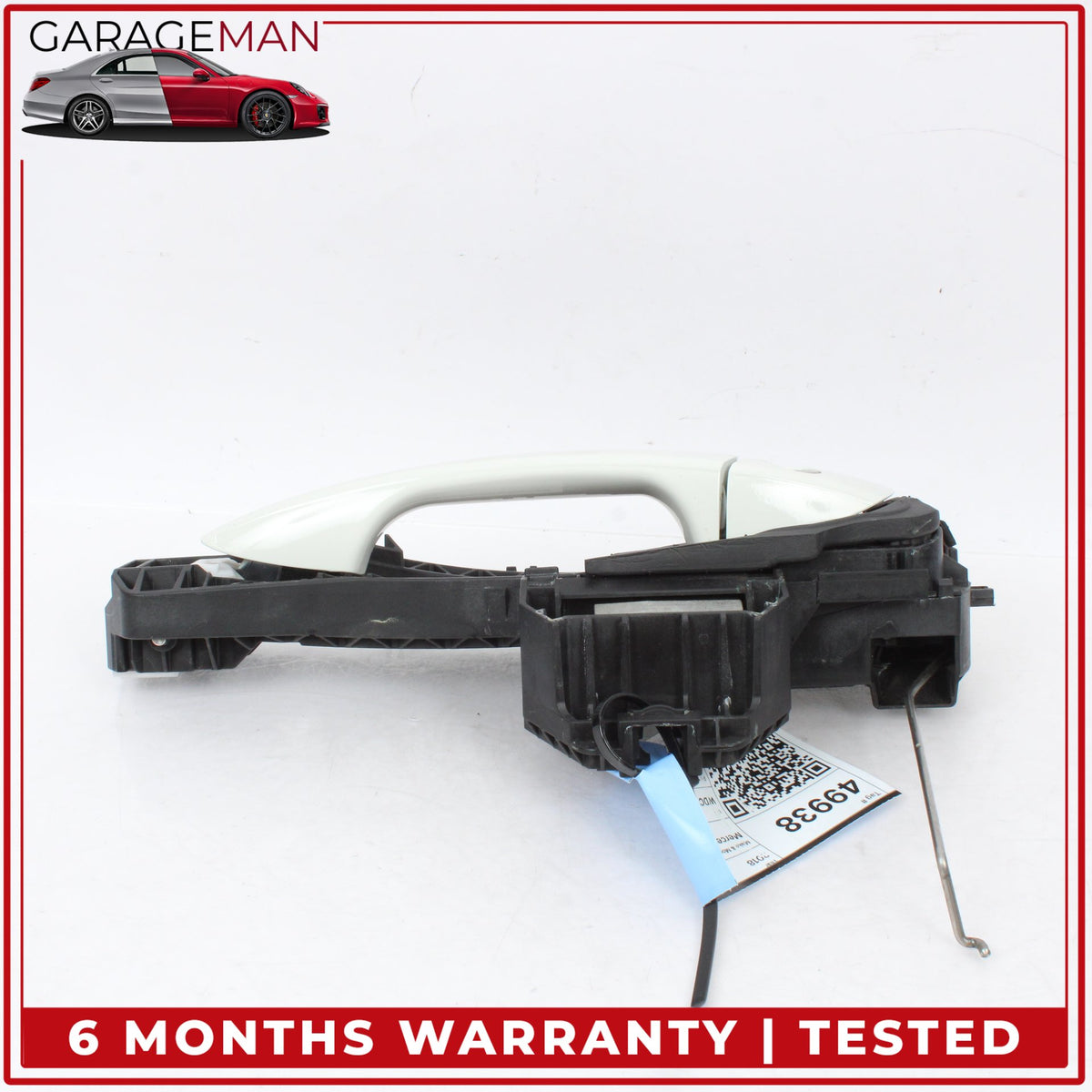 2015-2020 Mercedes X156 GLA250 Front Left Side Exterior Door Handle White OEM