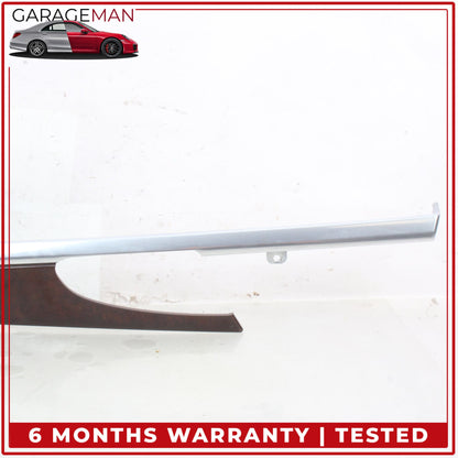 2010-2016 Porsche Panamera 970 Front and Rear Door Trim Cover Panel Wood Set OEM