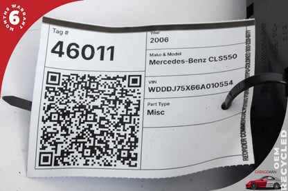 2006-2011 Mercedes W219 CLS550 A/C Heater Climate Control Switch Panel OEM