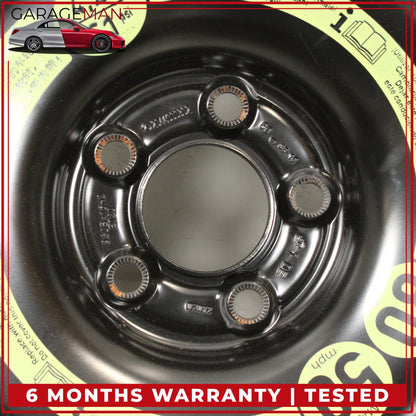 2008-2015 Mercedes W204 C300 Emergency Spare Tire Wheel Donut Rim 125 90 16" OEM