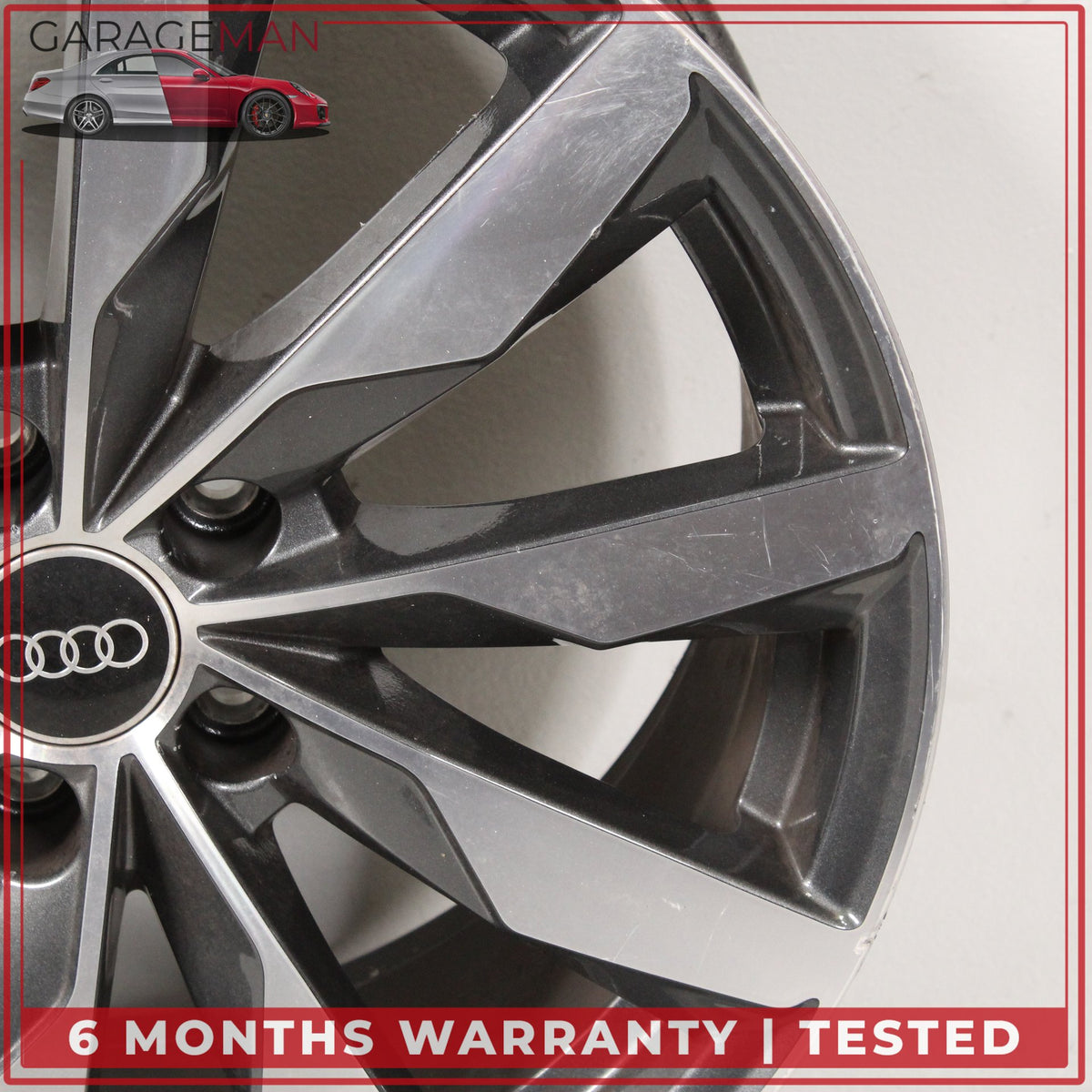 2016-2025 Audi A4 S4 Front or Rear Side Wheel Rim 8JX18H2 ET40 8W0601025FJ OEM