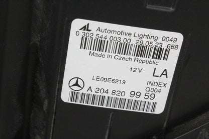 2012-2015 Mercedes C250 W204 Left Halogen Headlight Lamp 2048209959