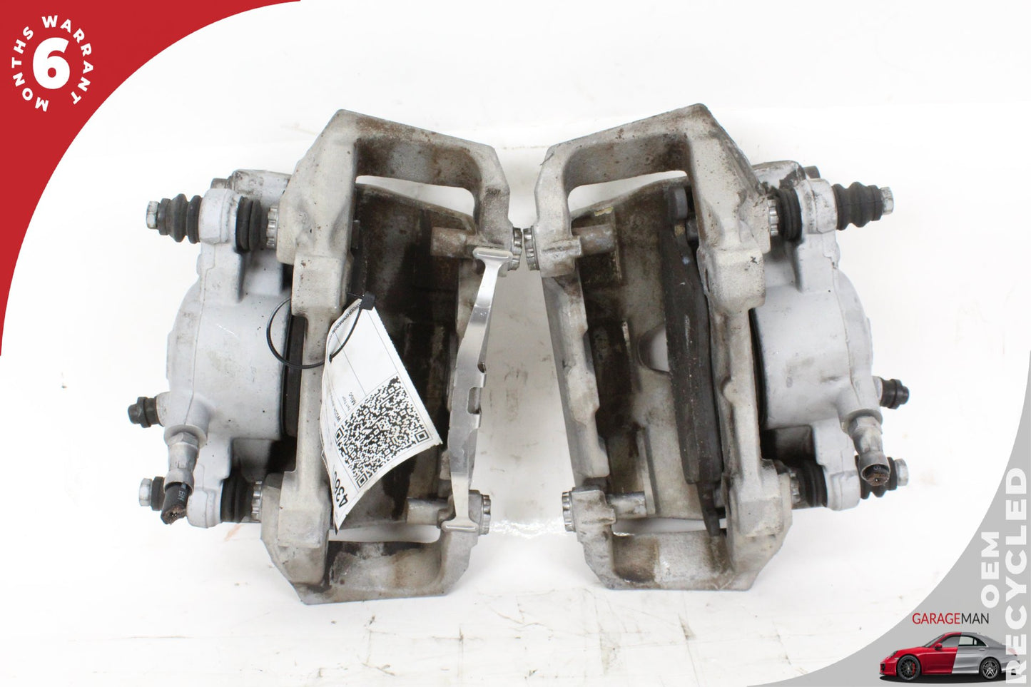 2008-2018 Mercedes-Benz E400 W207 Coupe Front Left and Right Side Brake Caliper Set 2044213581 OEM