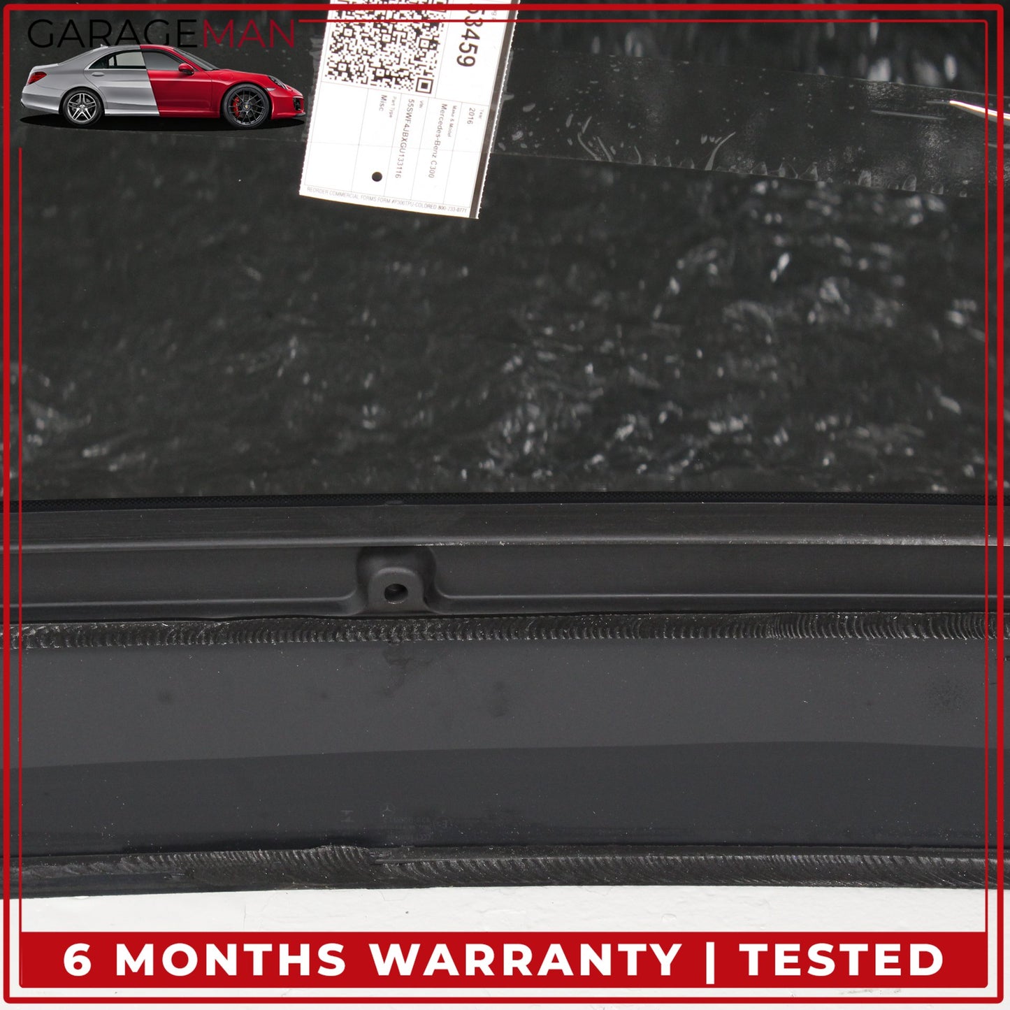 2015-2021 Mercedes W205 C300 Sedan Rear Panoramic Sunroof Glass 2057808900 OEM