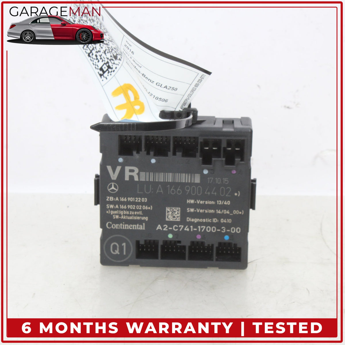 2012-2020 Mercedes X156 GLA250 Front Right Door Control Module 1669004402 OEM