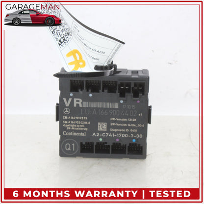 2012-2020 Mercedes X156 GLA250 Front Right Door Control Module 1669004402 OEM