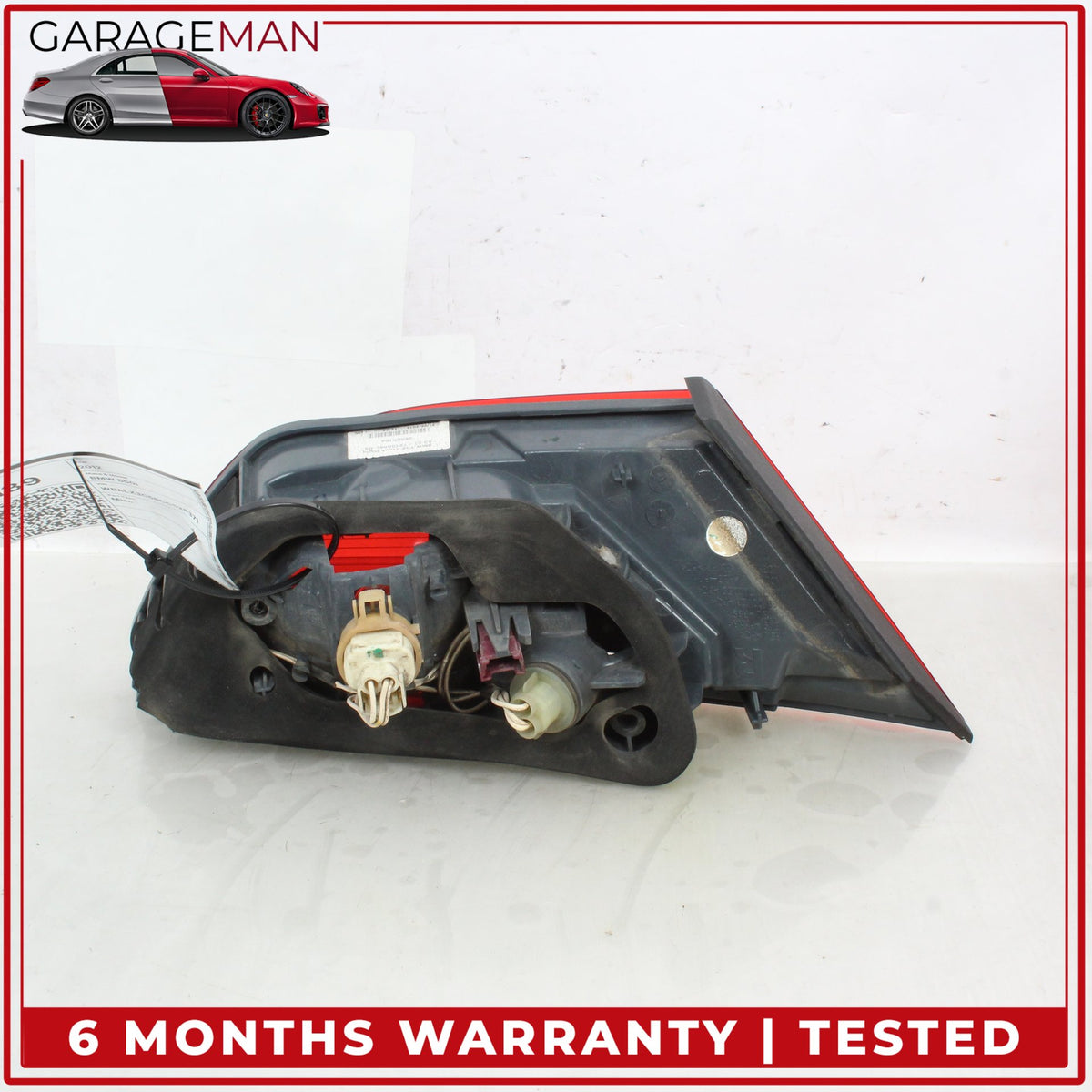 2012-2018 BMW 650i F13 Right Side Inner Tail Light Lamp 7210580 OEM
