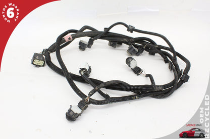 2012-2015 Tesla Model S 85D AWD Front Bumper Parking Assist Sensor PDC Set of 6 w/ Wire Harness 104847314A