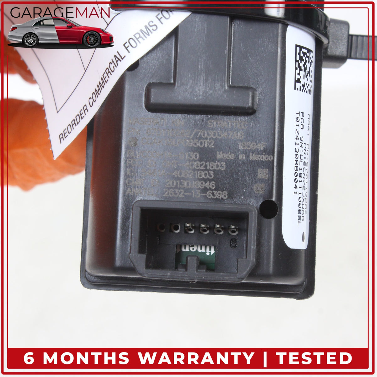 2013-2022 Maserati Ghibli M157 Engine Start Stop Push Button Control Switch OEM