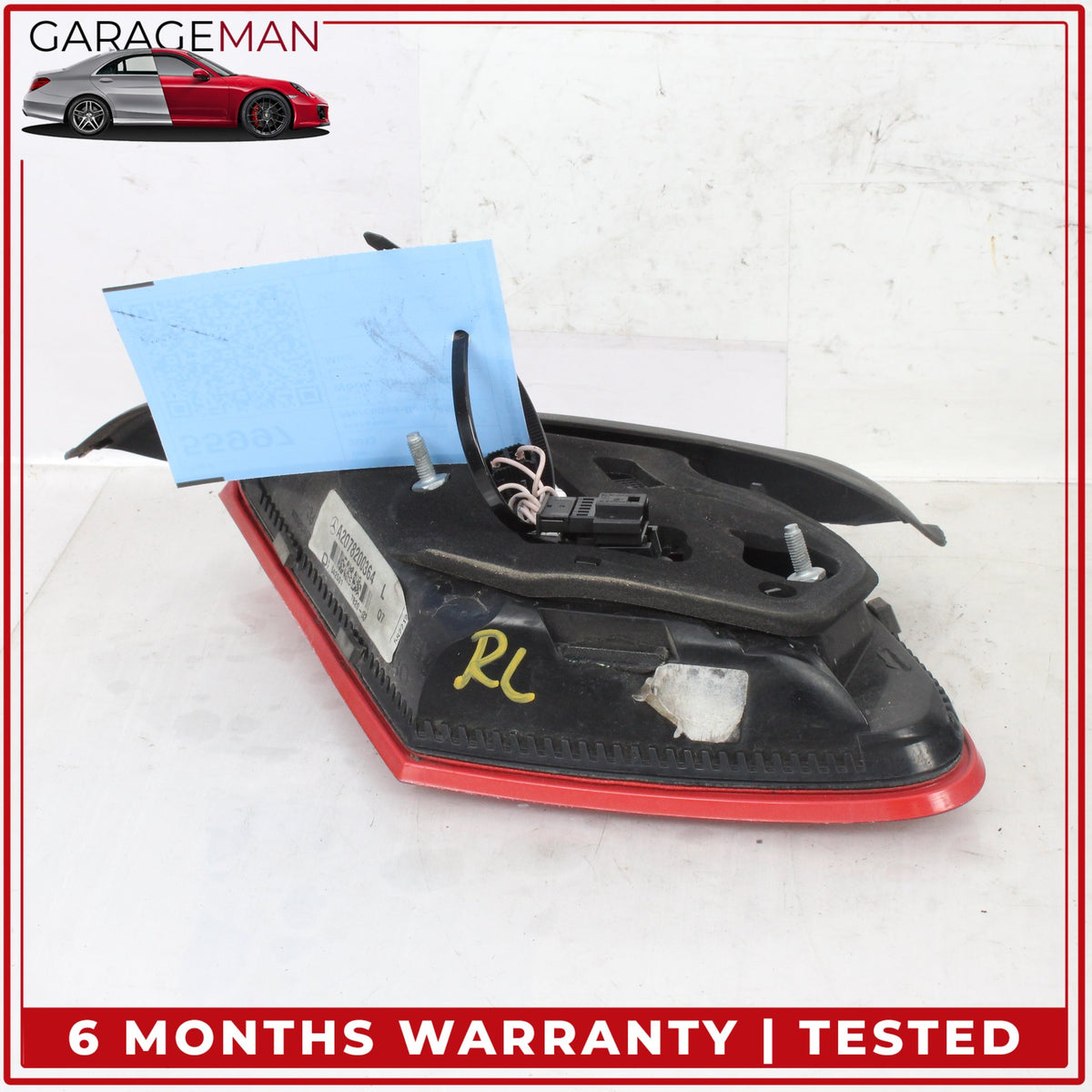 2010-2013 Mercedes C207 E550 E350 Rear Left Side Inner Tail Light Lamp OEM