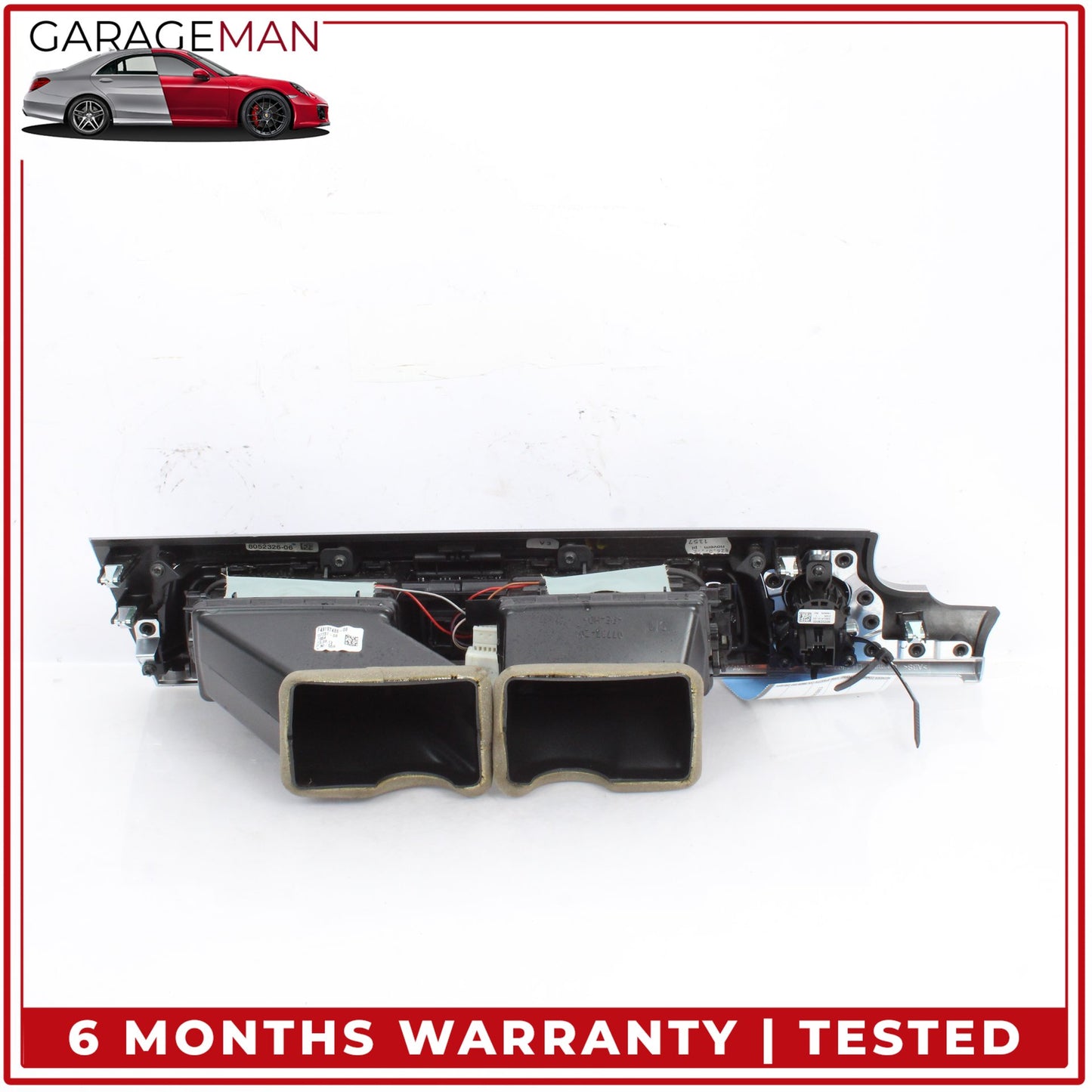 2012-2019 BMW 650i Front Dash Center AC Air Vent Trim w/ Engine Start Button OEM