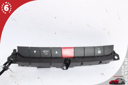 2014-2017 Fiat 500L Front Dash Hazard Light Control Switch Panel 330545601 OEM
