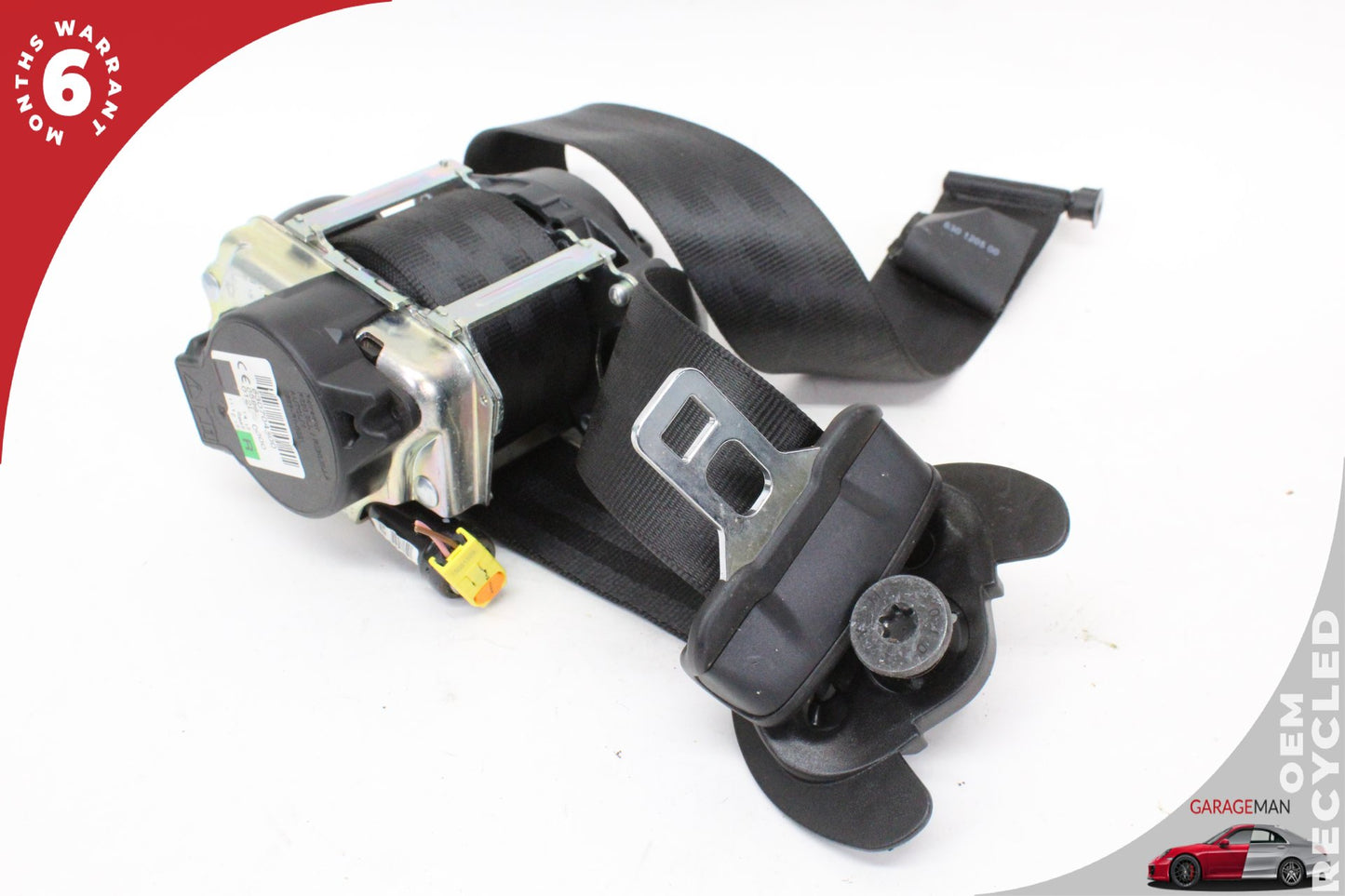 2016-2020 Jaguar XF X260 Front Right Side Seat Belt Black 630704500 OEM