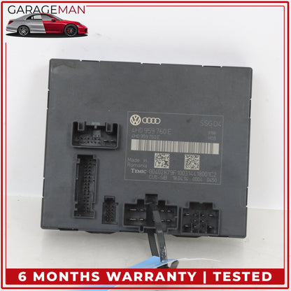 2011-2018 Audi A8 S8 Front Left or Right Side Seat Control Module 4H0959760E OEM