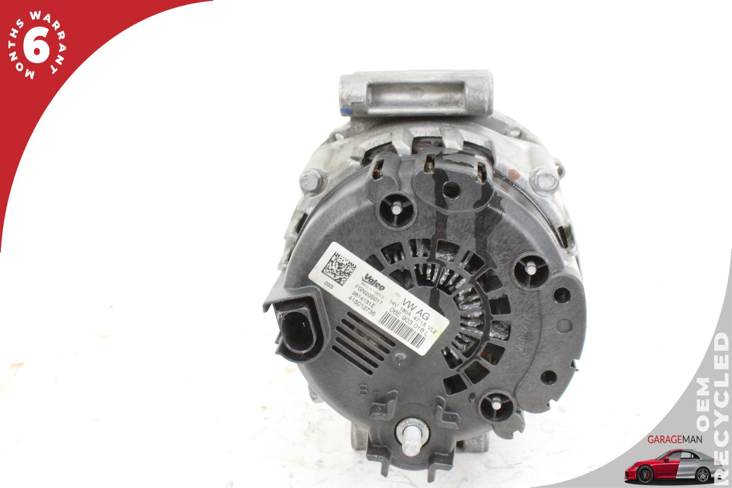 2013-2017 Audi SQ5 Q5 S4 S5 Alternator Generator 14V 180A Valeo 06E903018L OEM