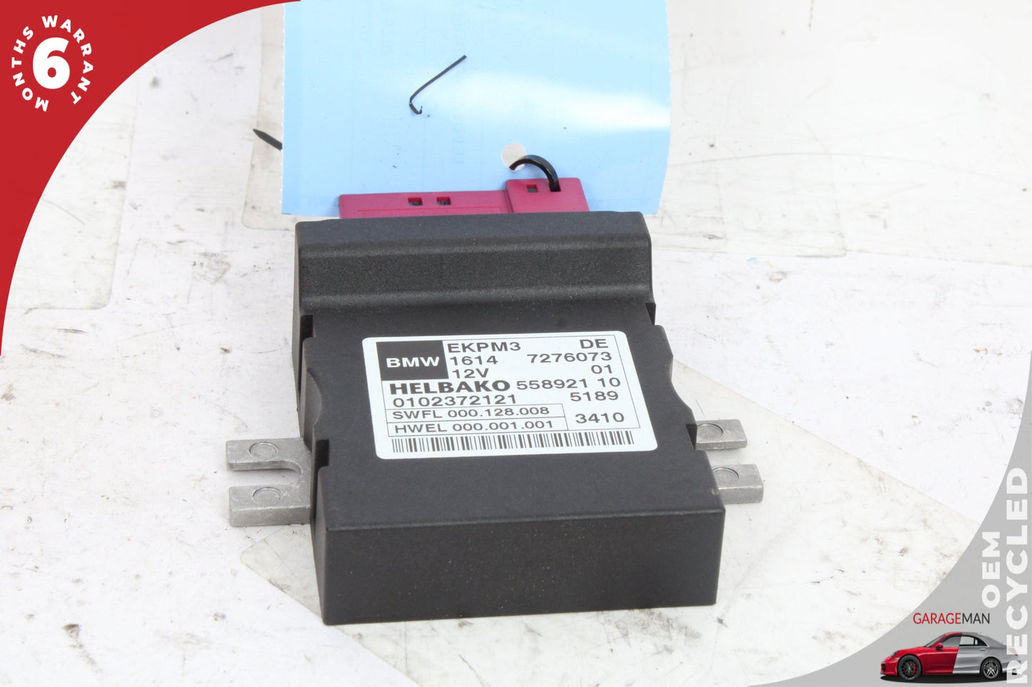 2011-2016 BMW 528i 535i F10 Fuel Pump Control Module Unit Helbako 7276073 OEM