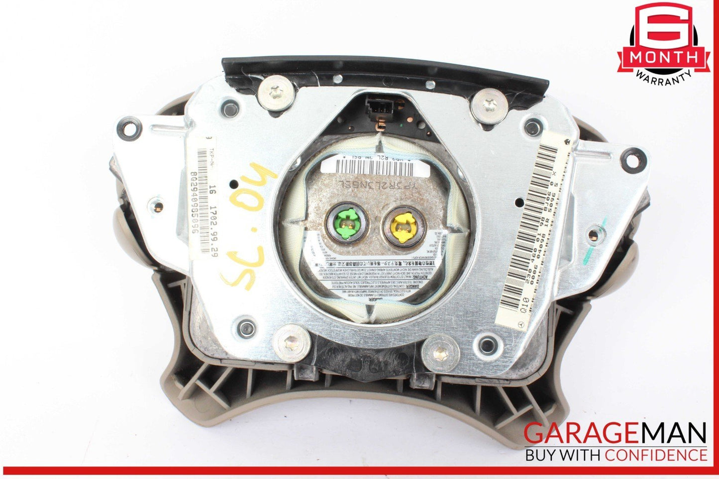 03-12 Mercedes R230 SL500 SL550 Steering Wheel Airbag Air Bag SRS OEM