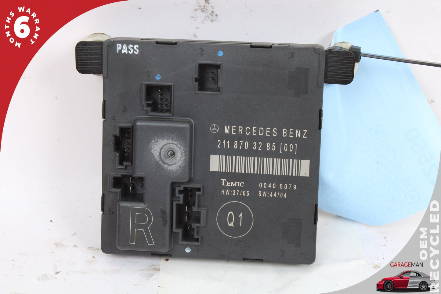 03-09 Mercedes E350 W211 Right Rear Door Control Module 2118703285 OEM