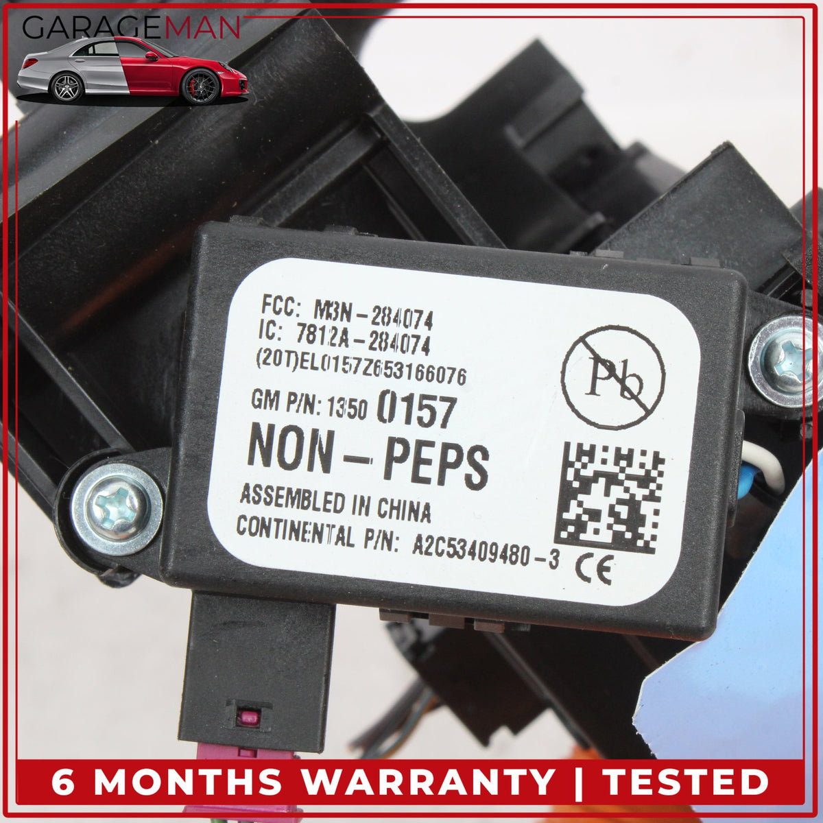 2016-2019 Buick Cascada Steering Column Combination Switch Turn Signal Wiper OEM