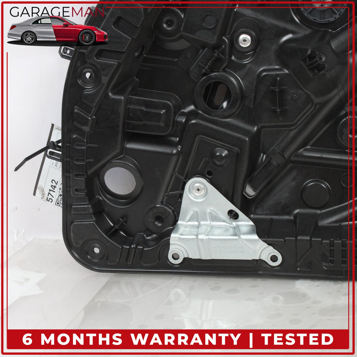 2019-2022 Mercedes W177 A220 Front Right Window Regulator w/ Carrier Assy OEM