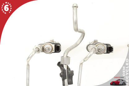 2011-2016 BMW 550i F10 N63 4.4L Fuel Injectors Set of 4 Index-12 w/ Right Side Fuel Rail