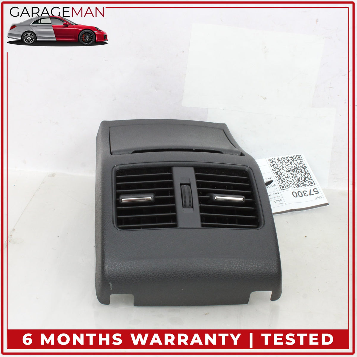 2014-2020 Mercedes X156 GLA250 Rear Center Console A/C Air Vent Trim Black OEM