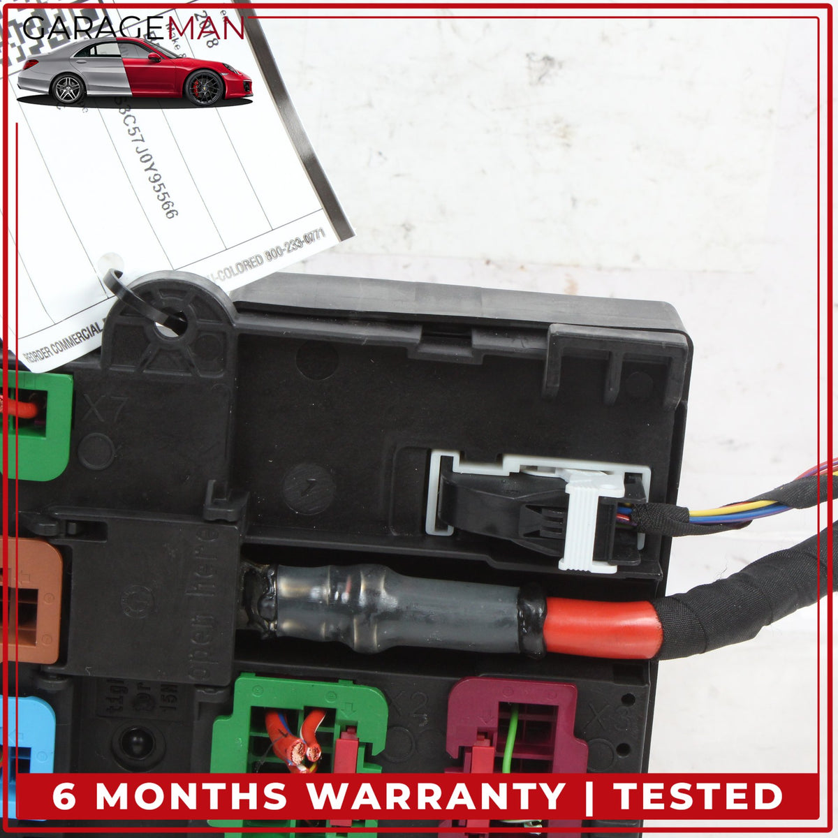 2018-2024 BMW X3 G01 Rear Power Distribution Relay Junction Fuse Box 6828074 OEM