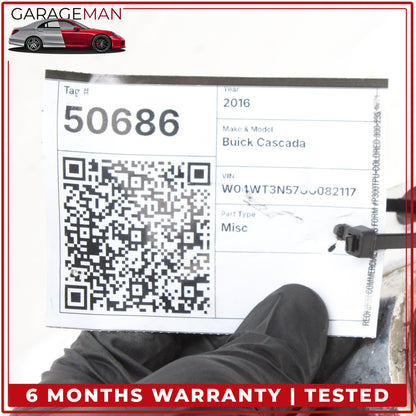 2016-2019 Buick Cascada Front Right Side Lower Control Arm 13371819 OEM