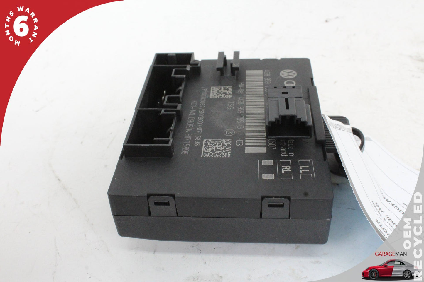 2012-2018 Audi A6 S6 Rear Right or Left Door Control Module 4G8959795 OEM