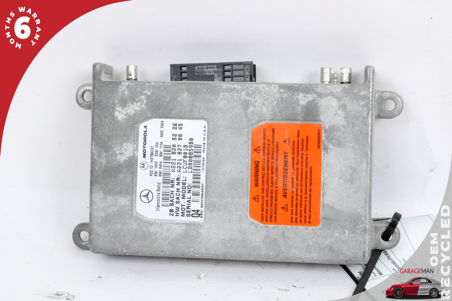 2006-2012 Mercedes W219 CLS550 Voice Communication Control Module 2218205226 OEM