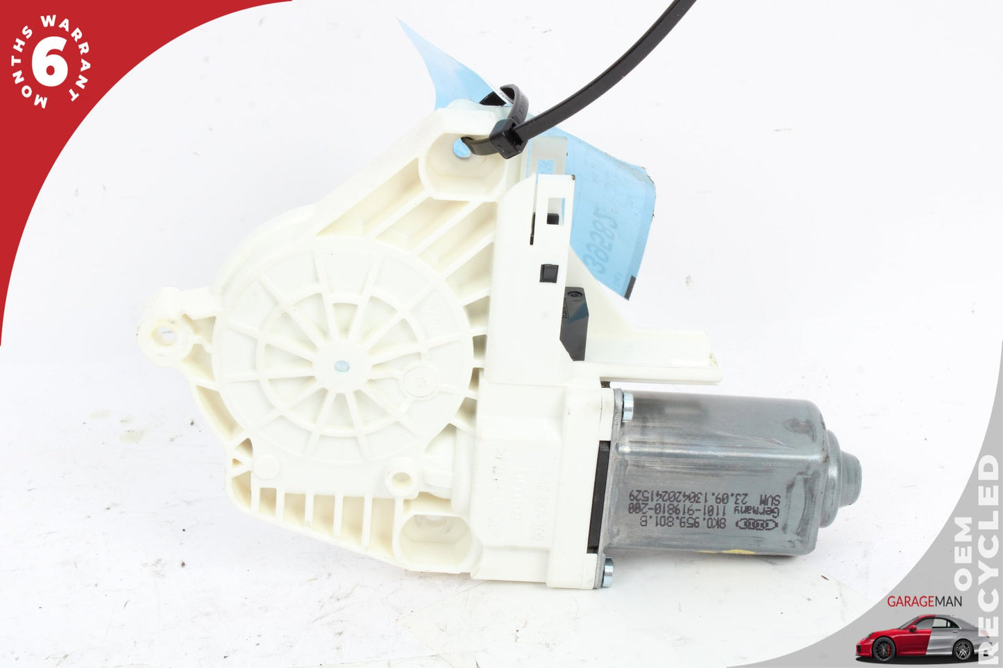 2012-2018 Audi A7 Rear Right Side Window Regulator Motor 8K0959801B OEM