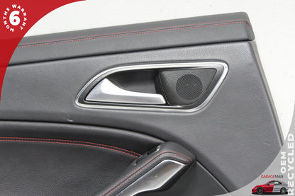 2014-2019 Mercedes W117 CLA45 AMG Rear Left Side Door Trim Panel 2465406809 OEM