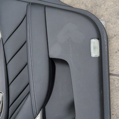 2016-2018 Infiniti Q50 V37 Front and Rear Left and Right Door Trim Panel Set OEM