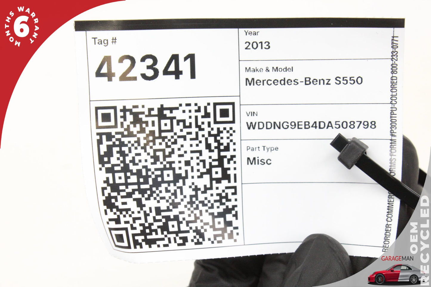 2010-2013 Mercedes W221 Rear Left or Right Window Control Switch 2218709410 OEM