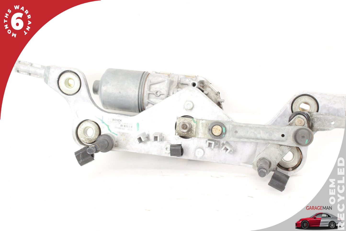 2011-2018 Porsche Cayenne 958 Front Windshield Wiper Linkage w/ Motor 7P0955023