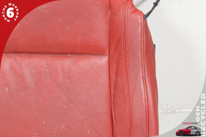 2007-2013 BMW 335is 328i Front Left Lower Bottom Seat Cushion Red 7253056 OEM