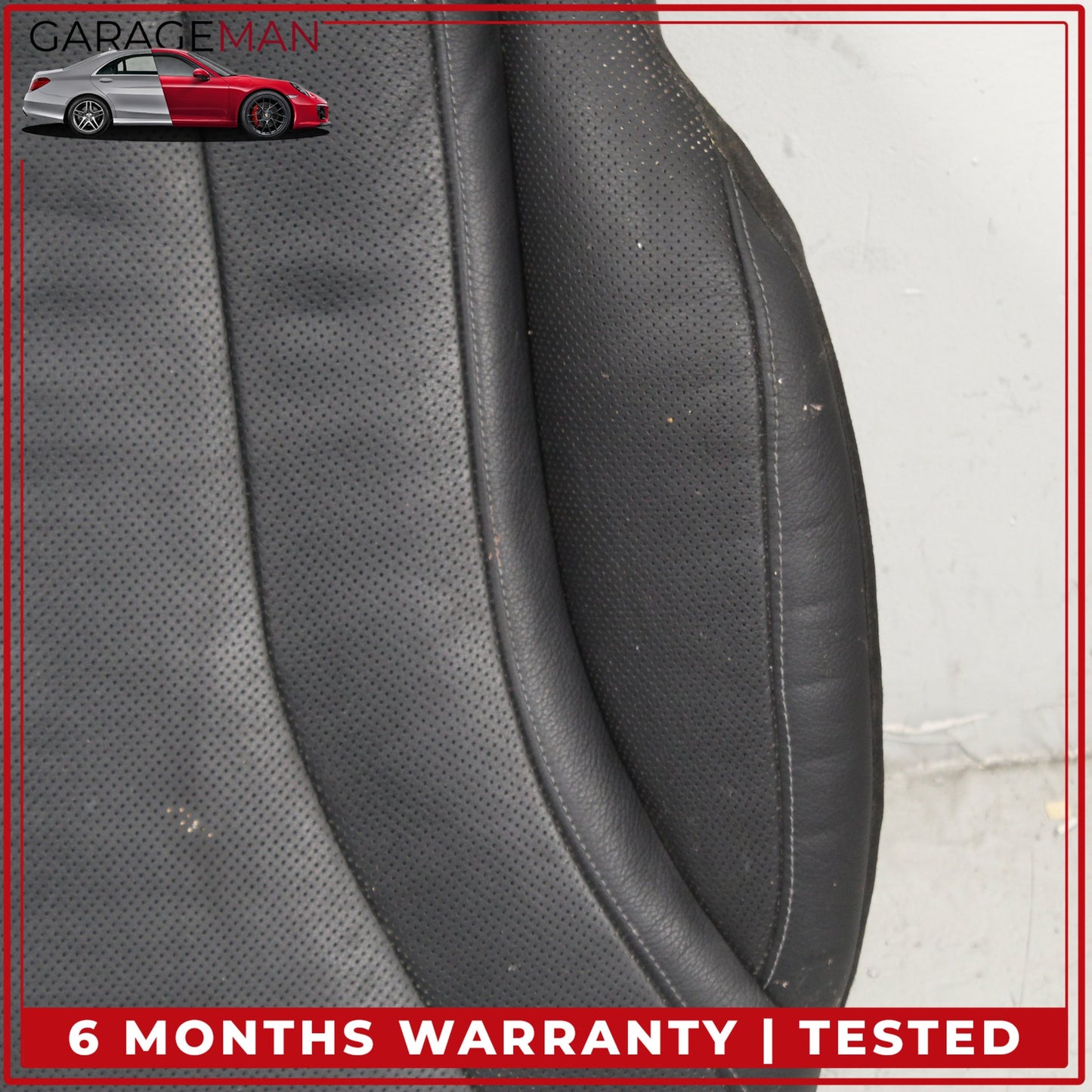 2014-2017 Mercedes W222 S550e Front Right Lower Bottom Seat Cushion Black OEM