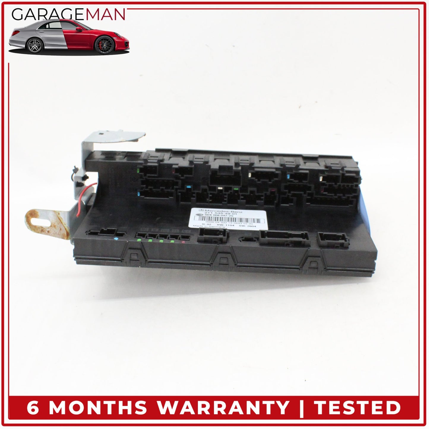 2003-2011 Mercedes-Benz E350 W211 Sedan Rear Trunk Fuse Box Module 2115454901 OEM