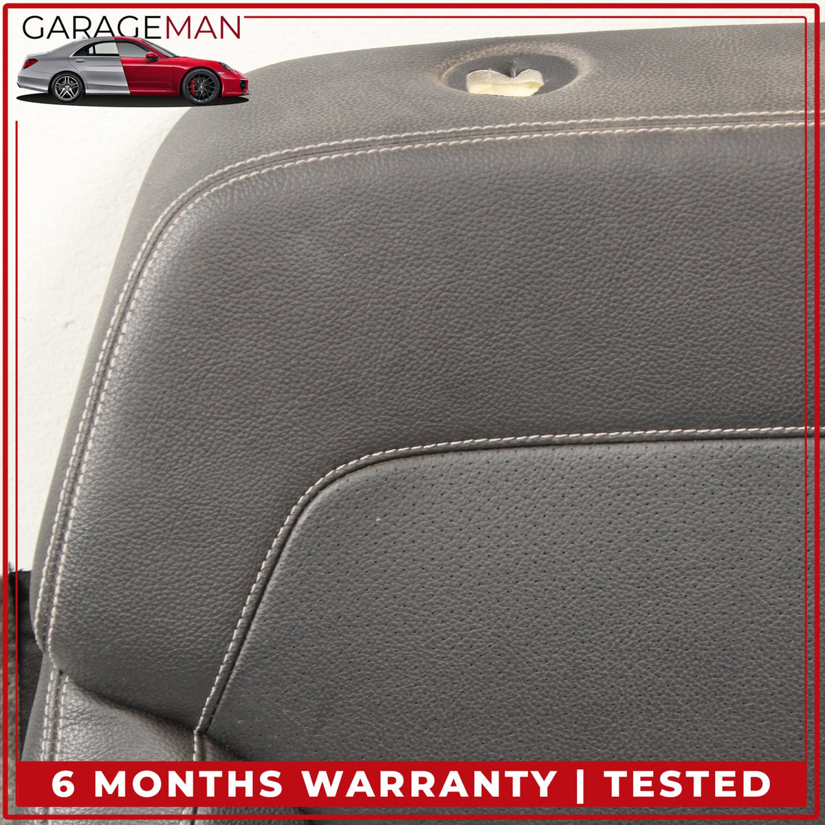 2012-2015 Mercedes W166 ML350 Front Right Side Top Upper Seat Cushion Black OEM