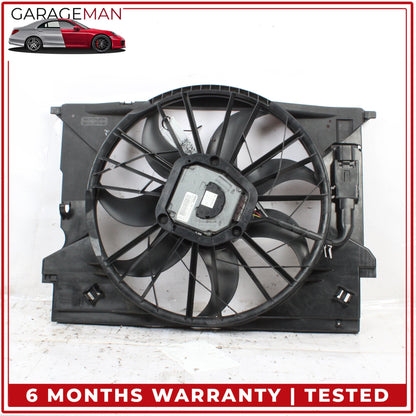 2003-2011 Mercedes W211 E350 Engine Radiator Fan Blade Shroud Assembly OEM