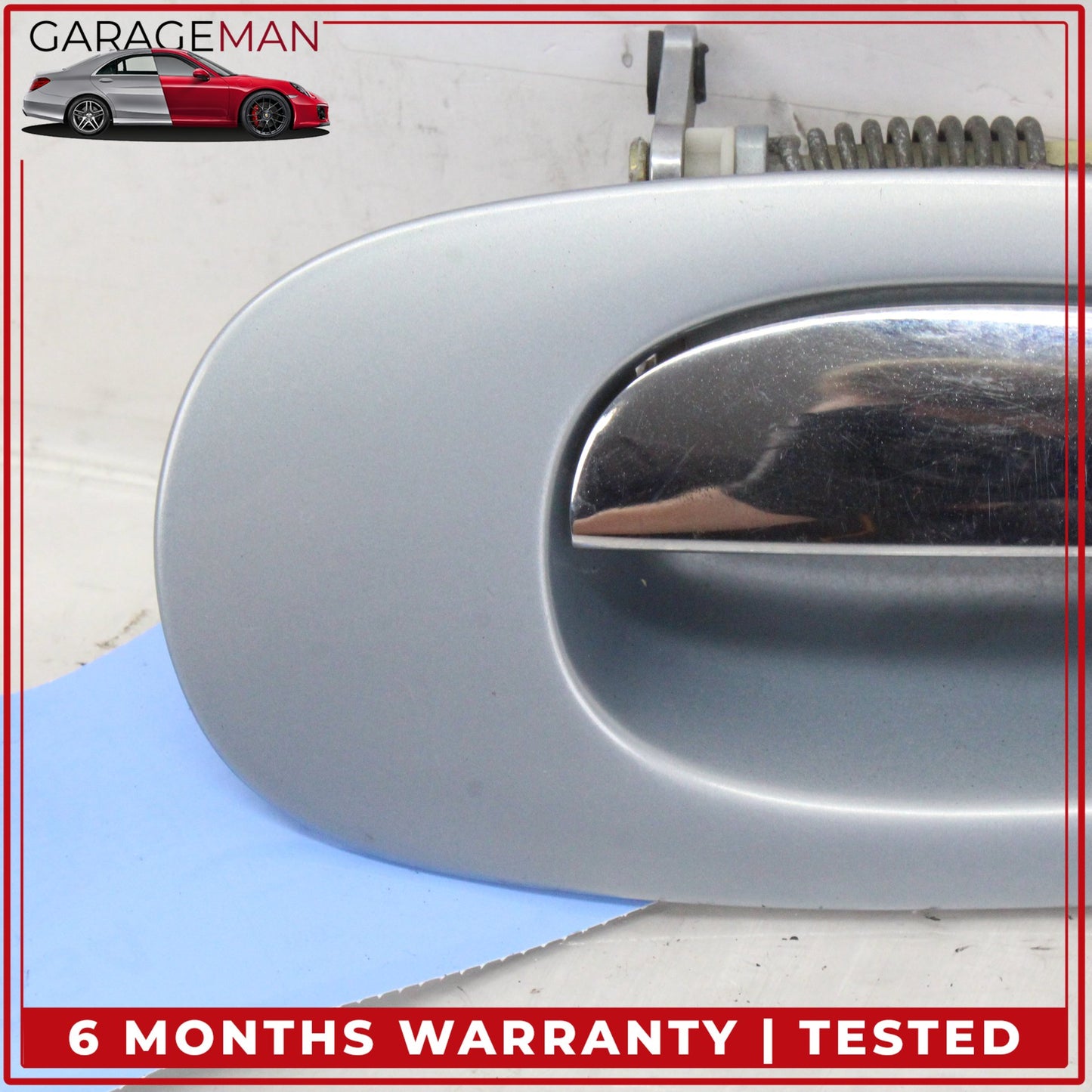 1997-2006 Jaguar XK8 XKR Front Right Side Exterior Door Handle Light Blue OEM