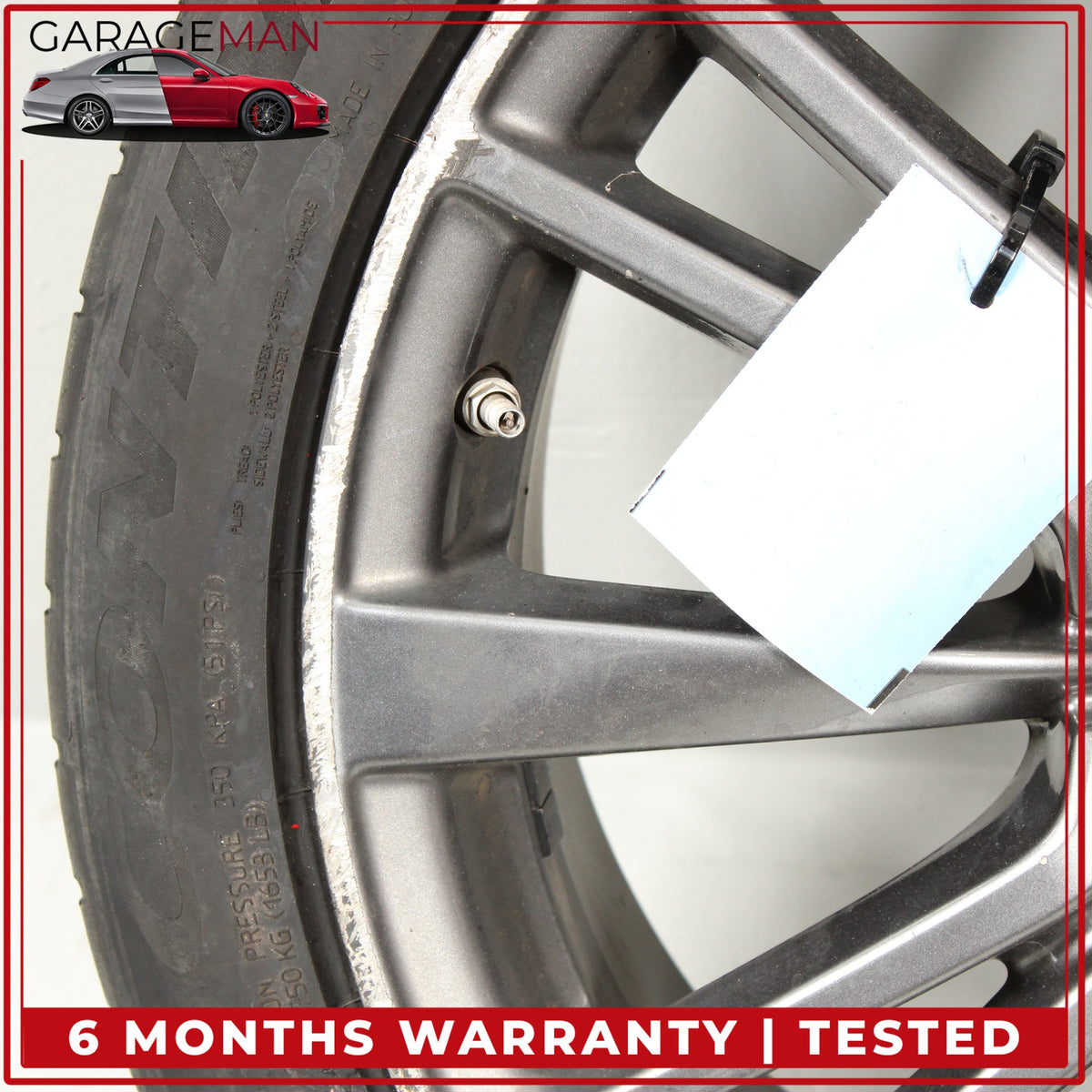 2014-2024 Infiniti Q50 V37 Front or Rear Wheel Rim w/ Tire 9Jx19 D0C004HK9C OEM