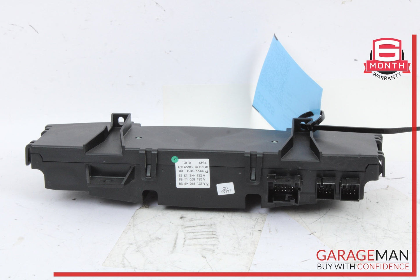 2007-2014 Mercedes S550 W221 AC Climate Control Panel 2218704658 Genuine