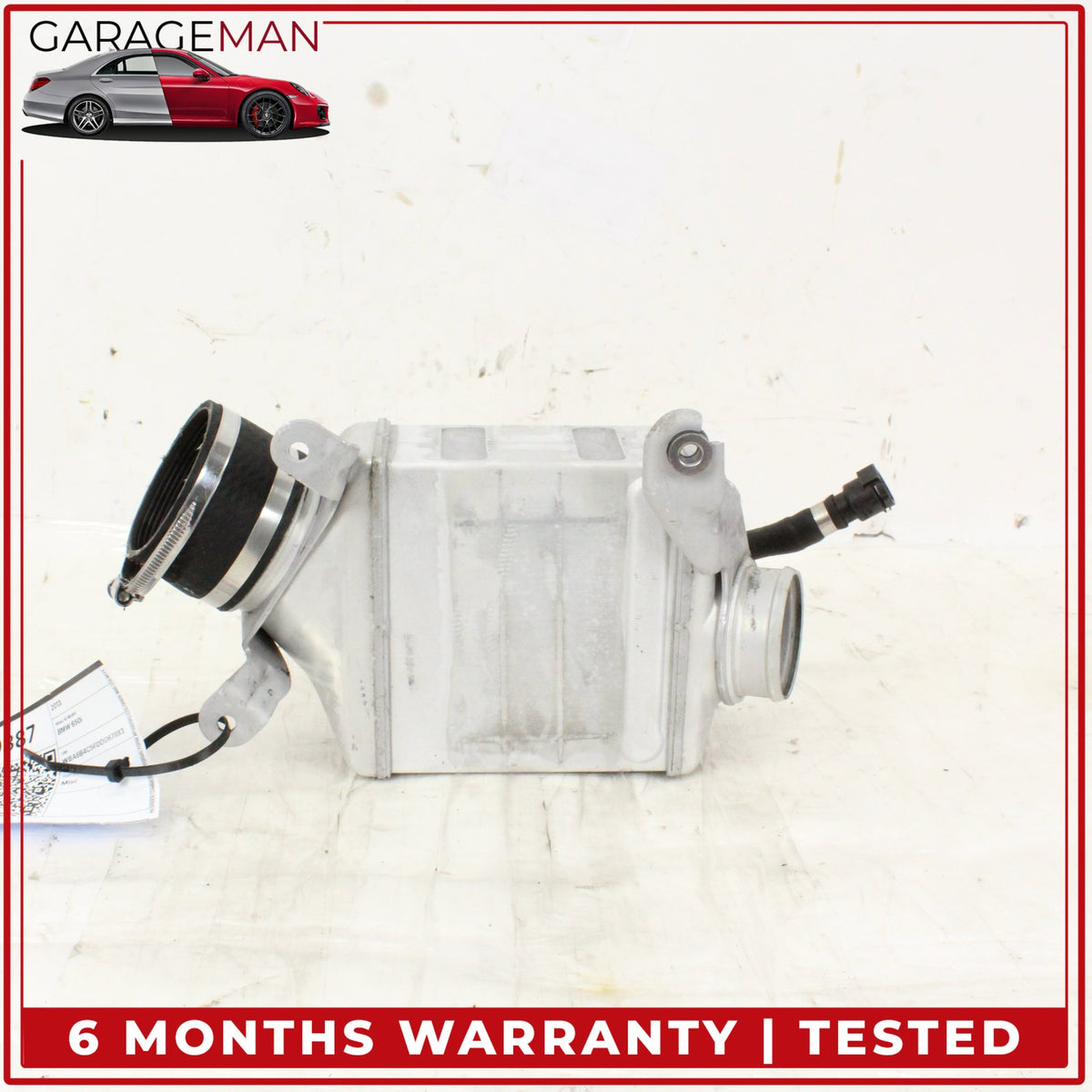 2013-2019 BMW 650i F06 Sedan Right Side Turbocharger Intercooler 7575406 OEM