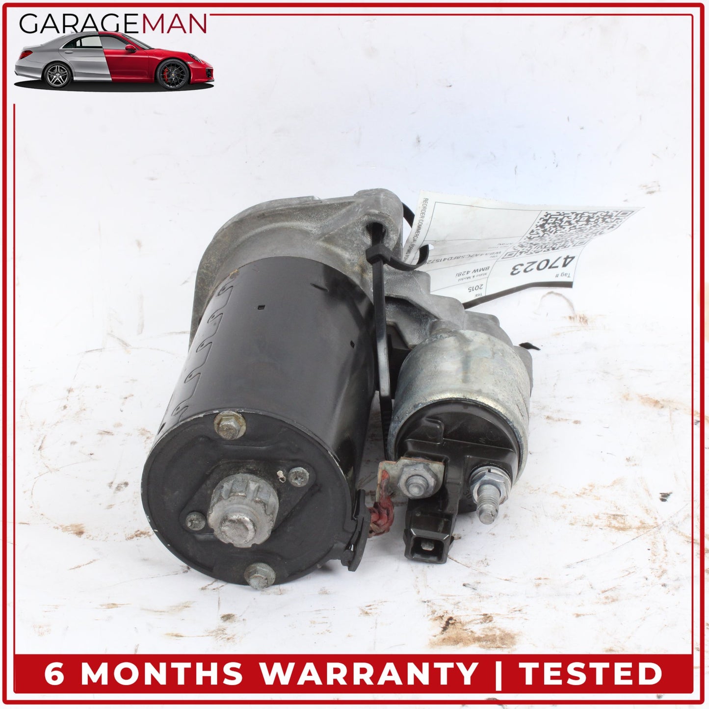 2012-2018 BMW 428i 328i 528i F36 Engine Starter Motor 12V Bosch 8612576 OEM